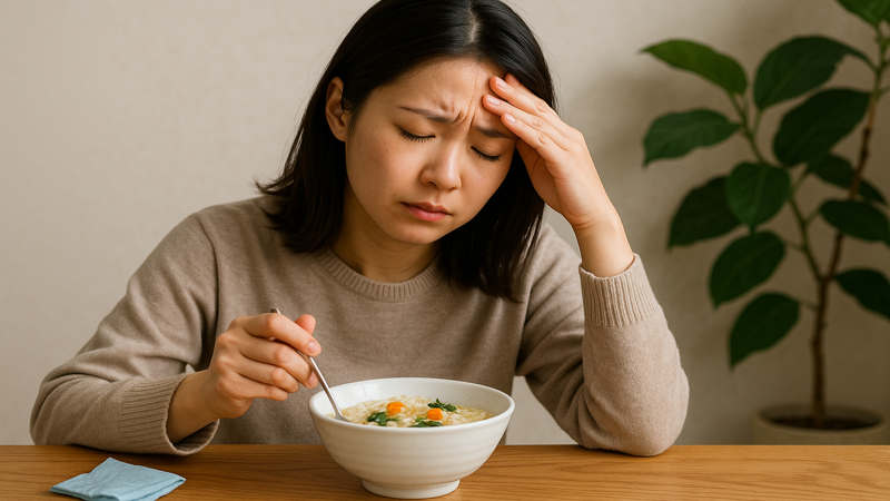 1.風邪でもがっつりご飯を食べたい理由と注意点
