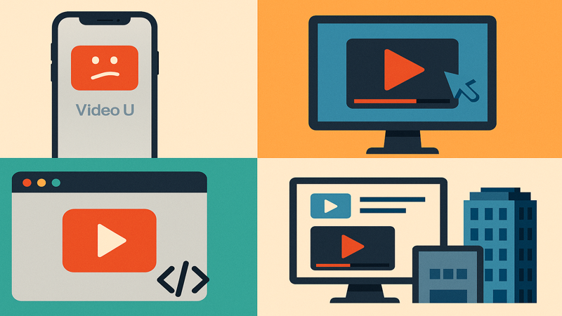 3.YouTube埋め込み動画で表示されるエラーの特別な対処法