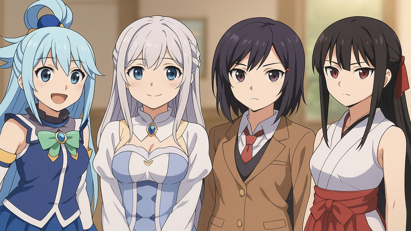 3.雨宮天が演じた代表的なキャラクター一覧