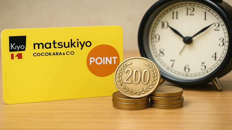 1.マツキヨポイント200ポイント未満でも活用できる基本知識