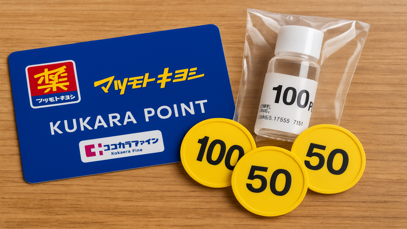 3.200ポイント未満のマツキヨポイントでできる具体的な活用事例