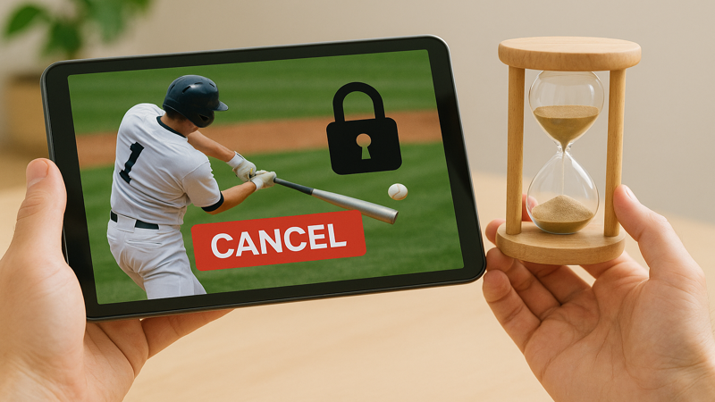 1.ベースボール ライブ 解約の基本情報