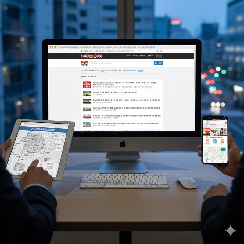 3.ドンキホーテの新規出店計画を知る方法
