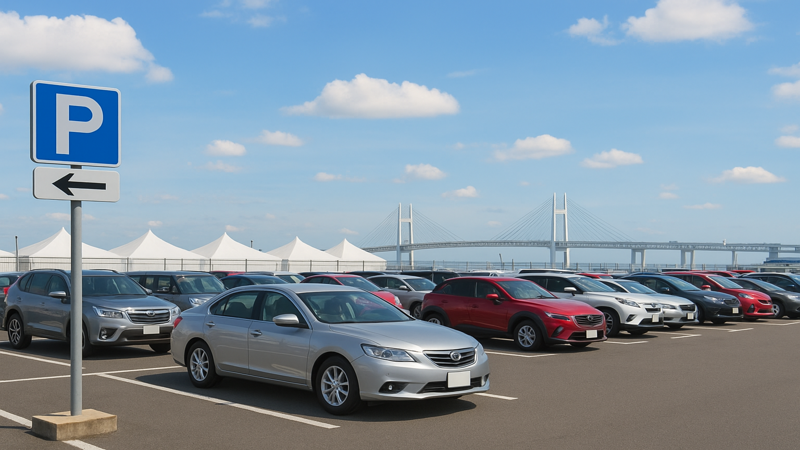 3. 神奈川 山下ふ頭特設会場の駐車場情報