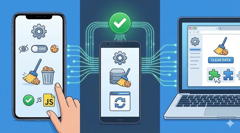 3.デバイス別の解決方法【すぐに試せる対処法】