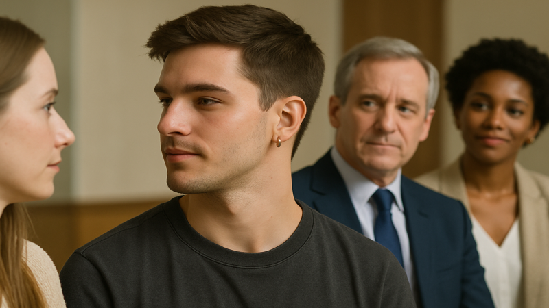 2. ピアス右だけ男性の印象とイメージ