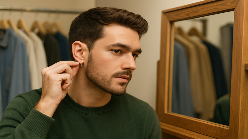 3. 男性が右だけにピアスをつける理由