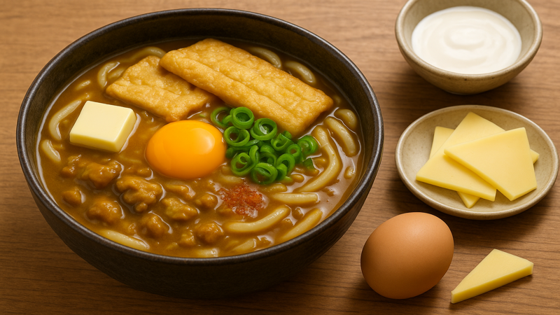 3.カレーうどんを美味しくするアレンジとトッピング