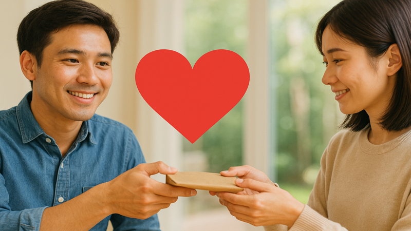 1.物の受け渡しで手が触れる男性心理とは？