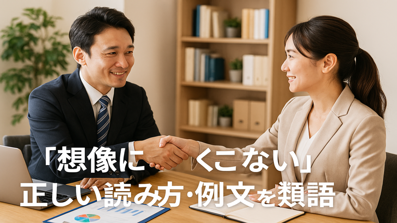 2.「想像に難くない」の正しい使い方と例文