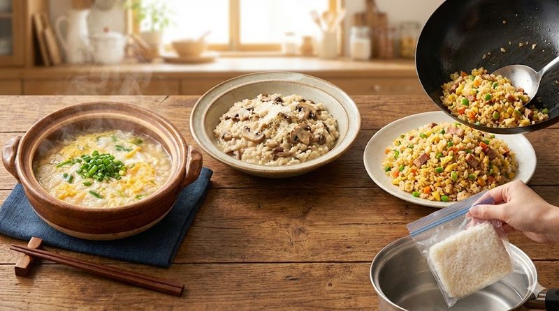 3.べちゃべちゃご飯のリメイクレシピ