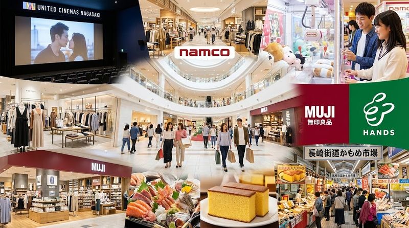 4.あみゅ長崎で楽しめる人気施設とショップ