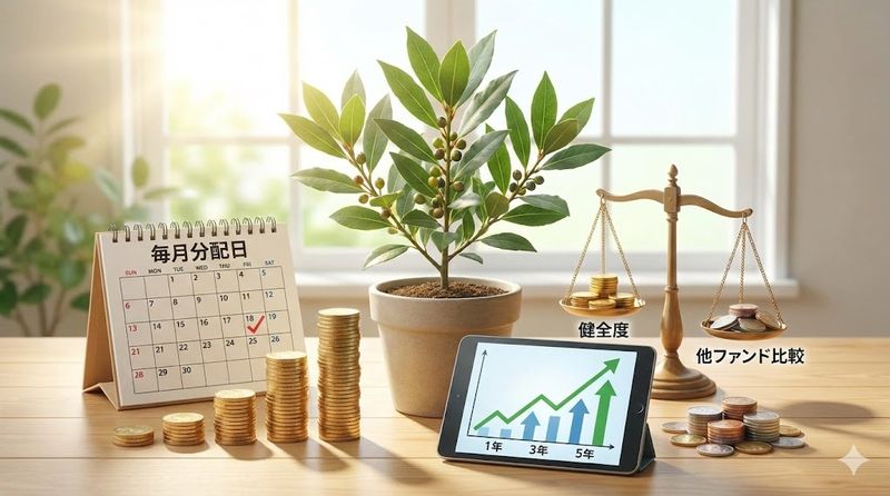 2.月桂樹の分配金と運用実績