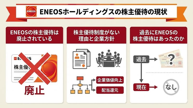 1.ENEOSホールディングスの株主優待の現状