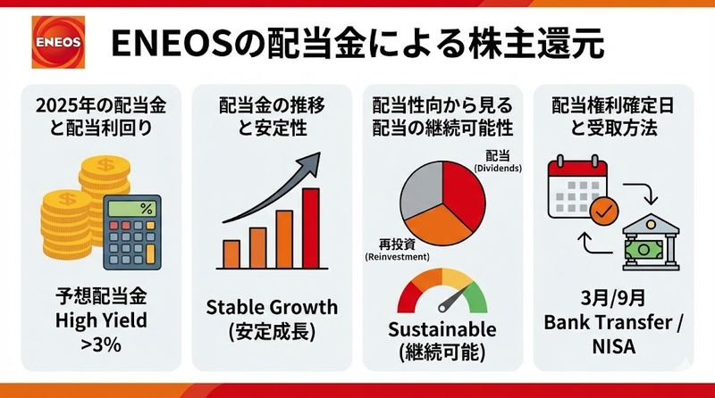 2.ENEOSの配当金による株主還元