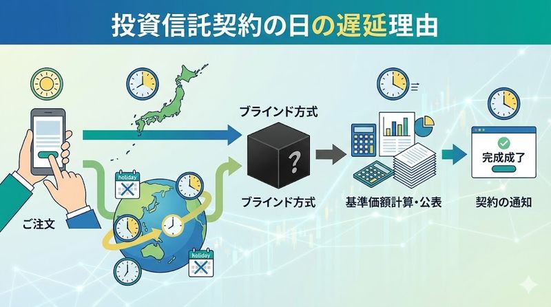1.投資信託の約定日が遅い理由とは
