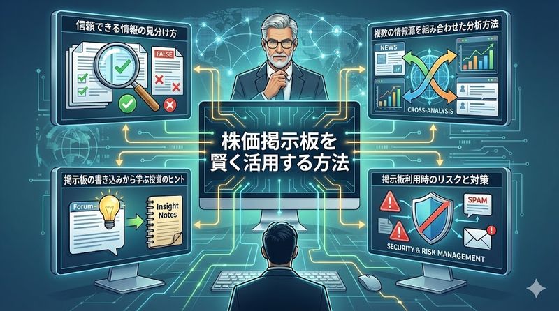 4.株価掲示板を賢く活用する方法