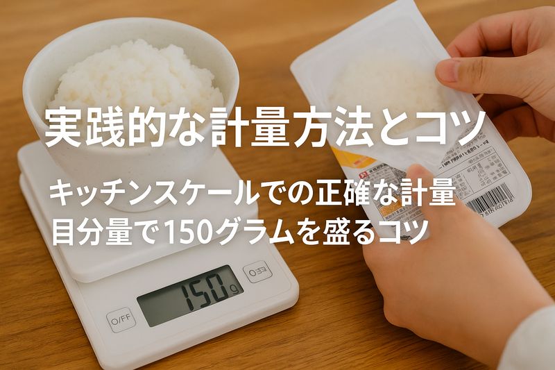 5.実践的な計量方法とコツ