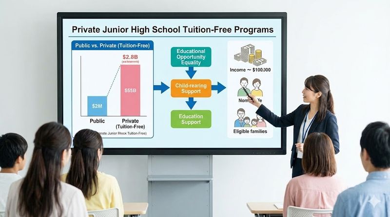 1.私立中学校の学費無償化とは