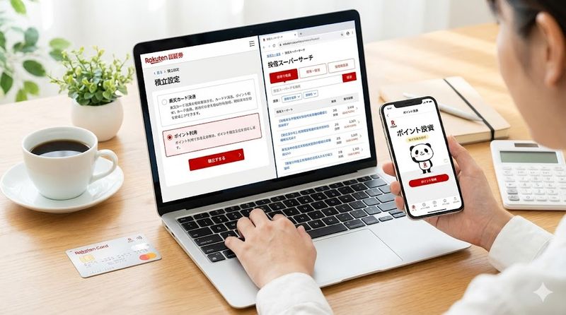 4.楽天証券で積立NISAを始める際の設定と活用法