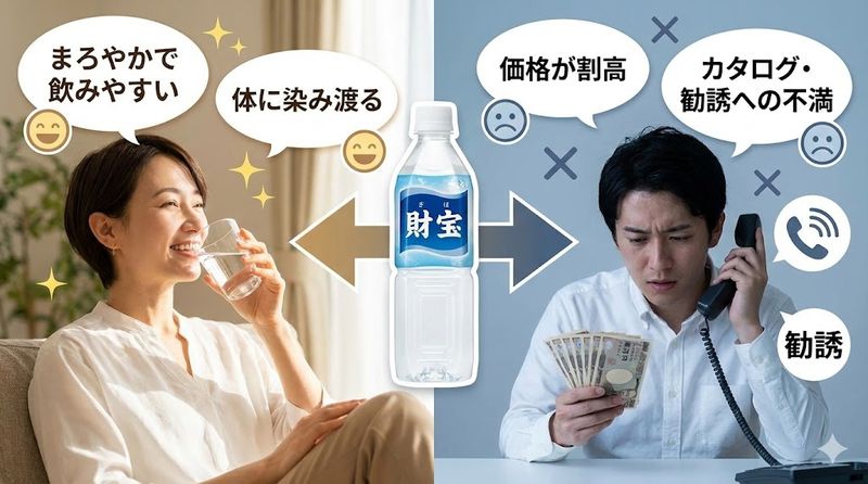 3.財宝の水の口コミ評判を徹底調査