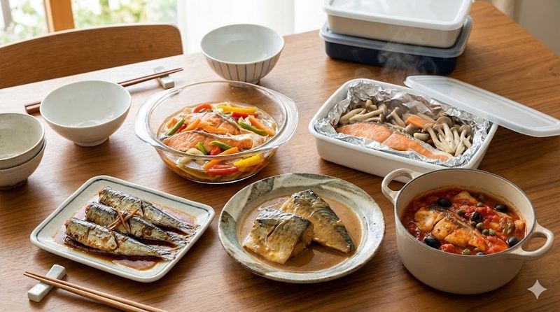 3.温めるだけで完成！魚料理の作り置きレシピ