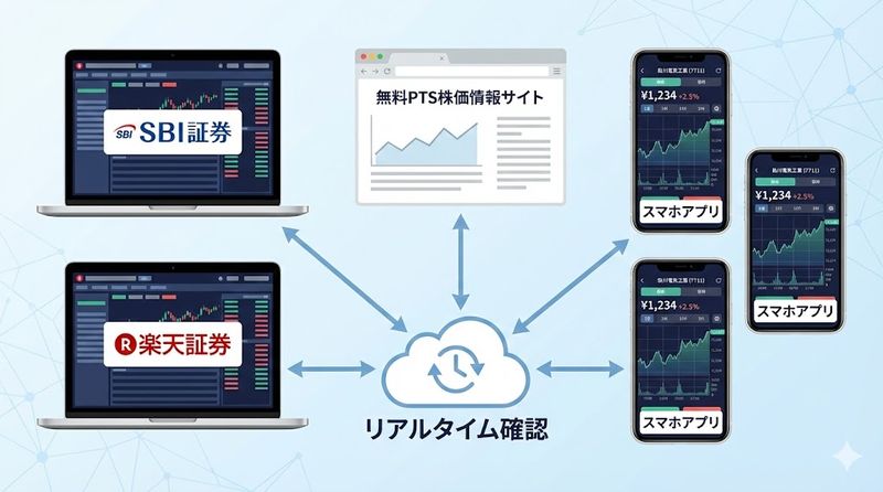 2.助川電気工業のPTS株価をリアルタイムで確認する方法