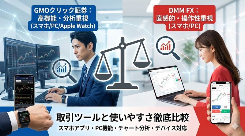 3.取引ツールと使いやすさの違い