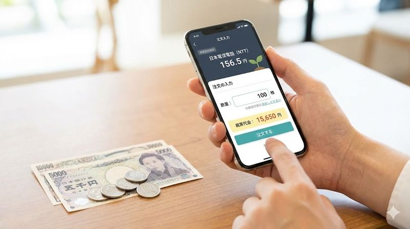 3.NTT株100株を購入するにはいくら必要?