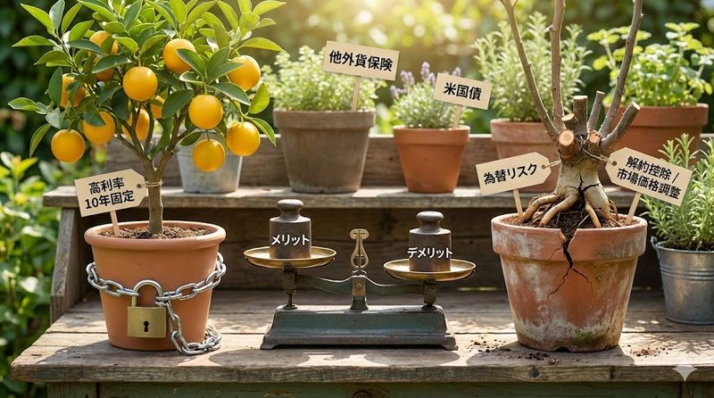 4.サニー ガーデン利率のメリットとデメリット