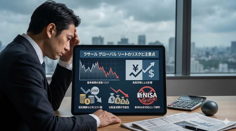 3.ラサール グローバル リートのリスクと注意点