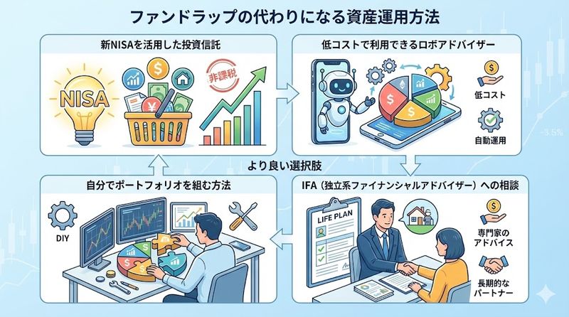 4.ファンドラップの代わりになる資産運用方法