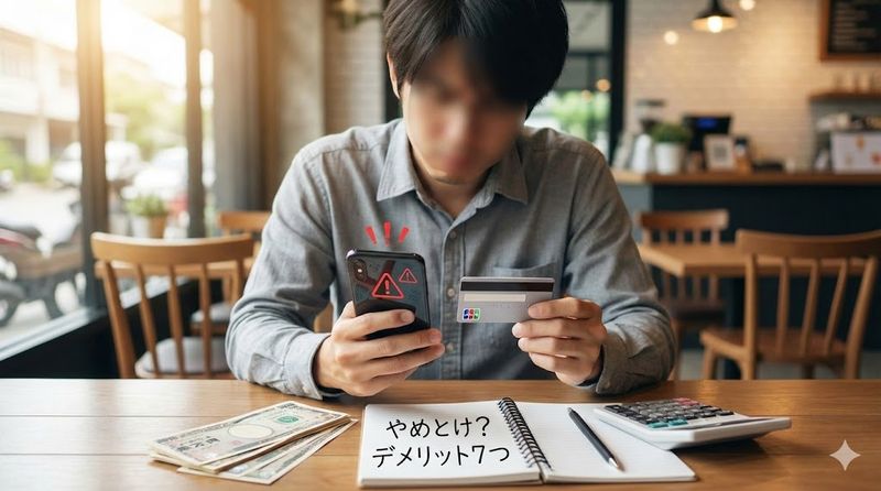 1.メルカードが「やめとけ」と言われる7つの理由
