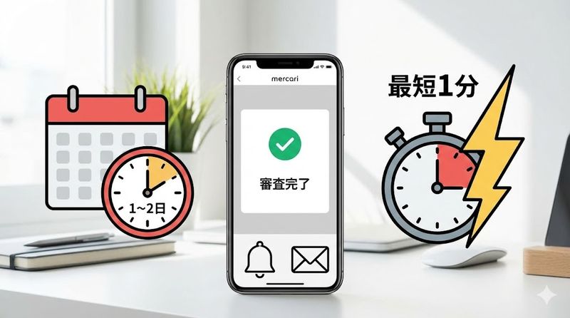 1.メルカード審査時間の全体像