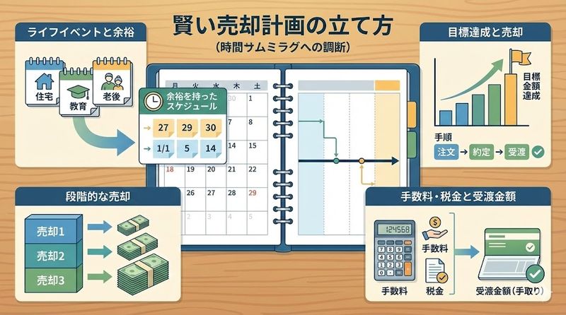 4.タイムラグを踏まえた賢い売却計画の立て方